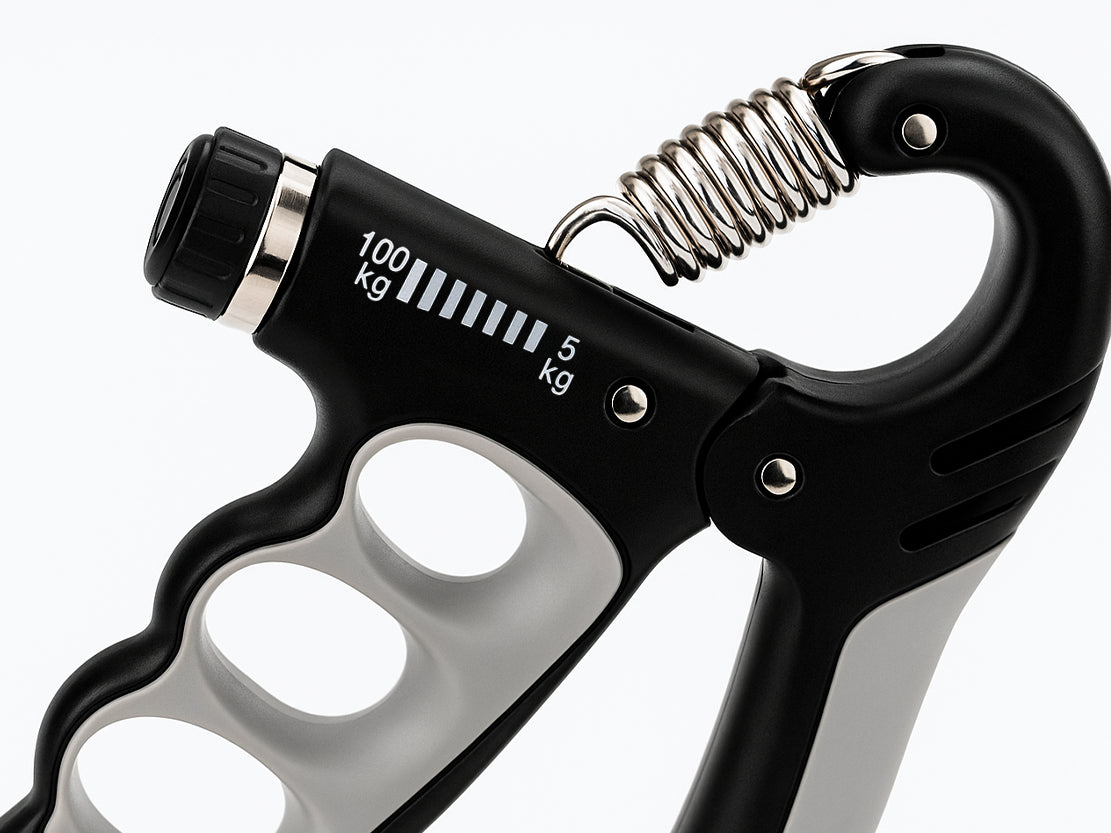 Grip Lab Pro Adjustable Hand Grip Strengthener 5–100kg Resistance + Rep Counter